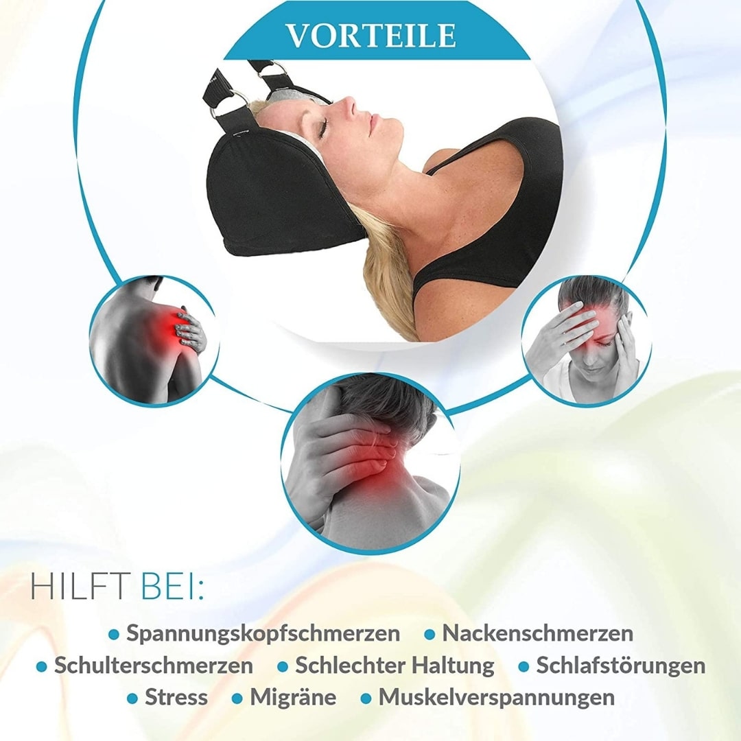 hals nacken hängematte LANOA Relax Nackenhängematte aus Baumwolle